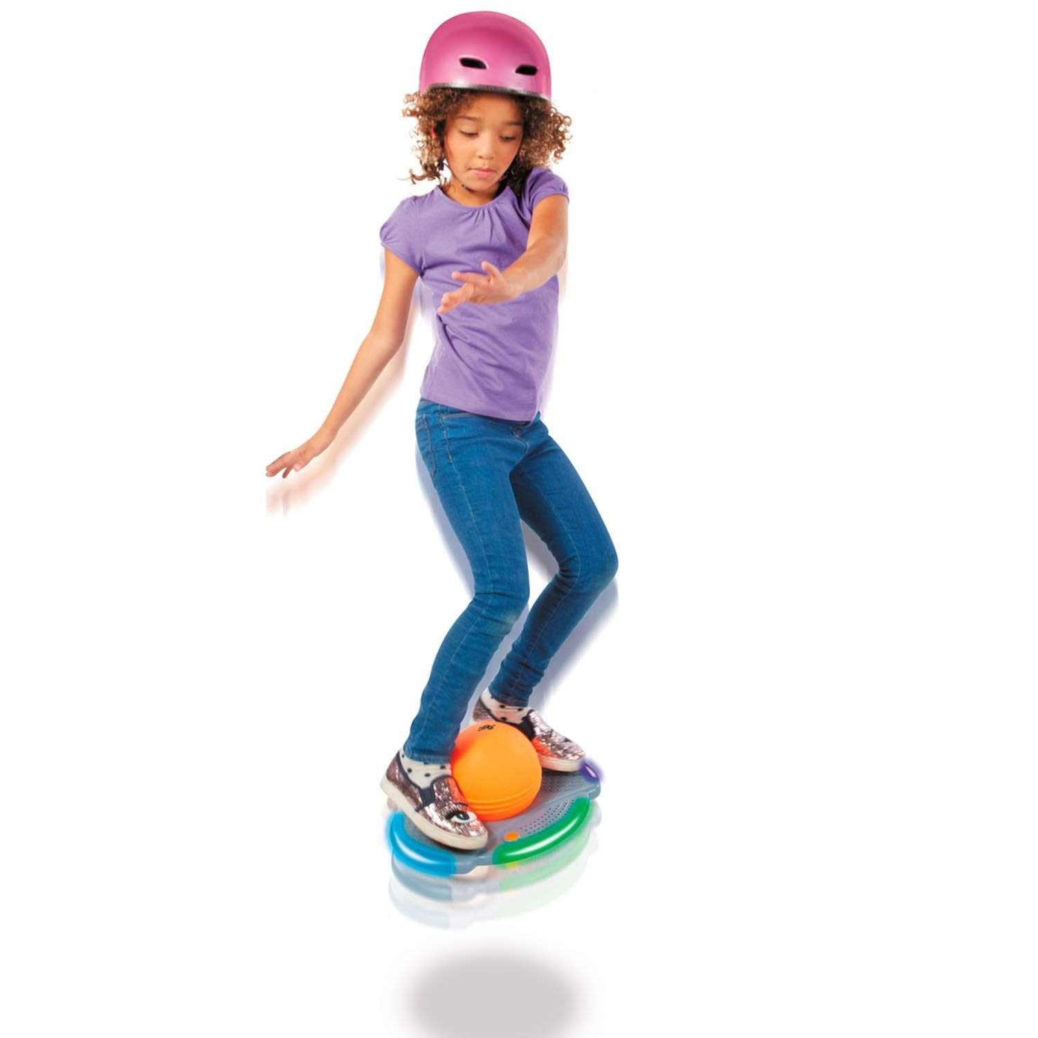 Little Tikes Pogo It Toy Ball - Interactive Lights & Sounds Balancing Board for Kids - Jump, Spin, Bounce, Flip, Hop, Wobble Deck - Electronic Interactive Indoor Outdoor Gaming Age 4-10 Years Old