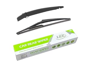 LKK Rear Windshield Wiper Arm Blade Assembly Kit Compatible with Nissan Rogue 2008-2013, Rogue Select Old Version 2014-2015, Nissan Juke 2011-2017 Rear Wiper Set
