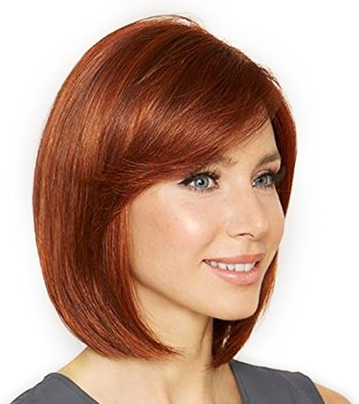 Fgghfgrtgtg Fashion Ladies Synthetic Wigs For Women Tilted