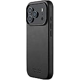 Mujjo Leather Case for iPhone 17 Pro – MagSafe Compatible - Black