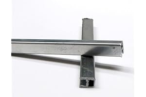 3/8" U Zinc - 6ft Zinc Came (Cut Into 3-24" Pieces) By Stallings Stained Glass