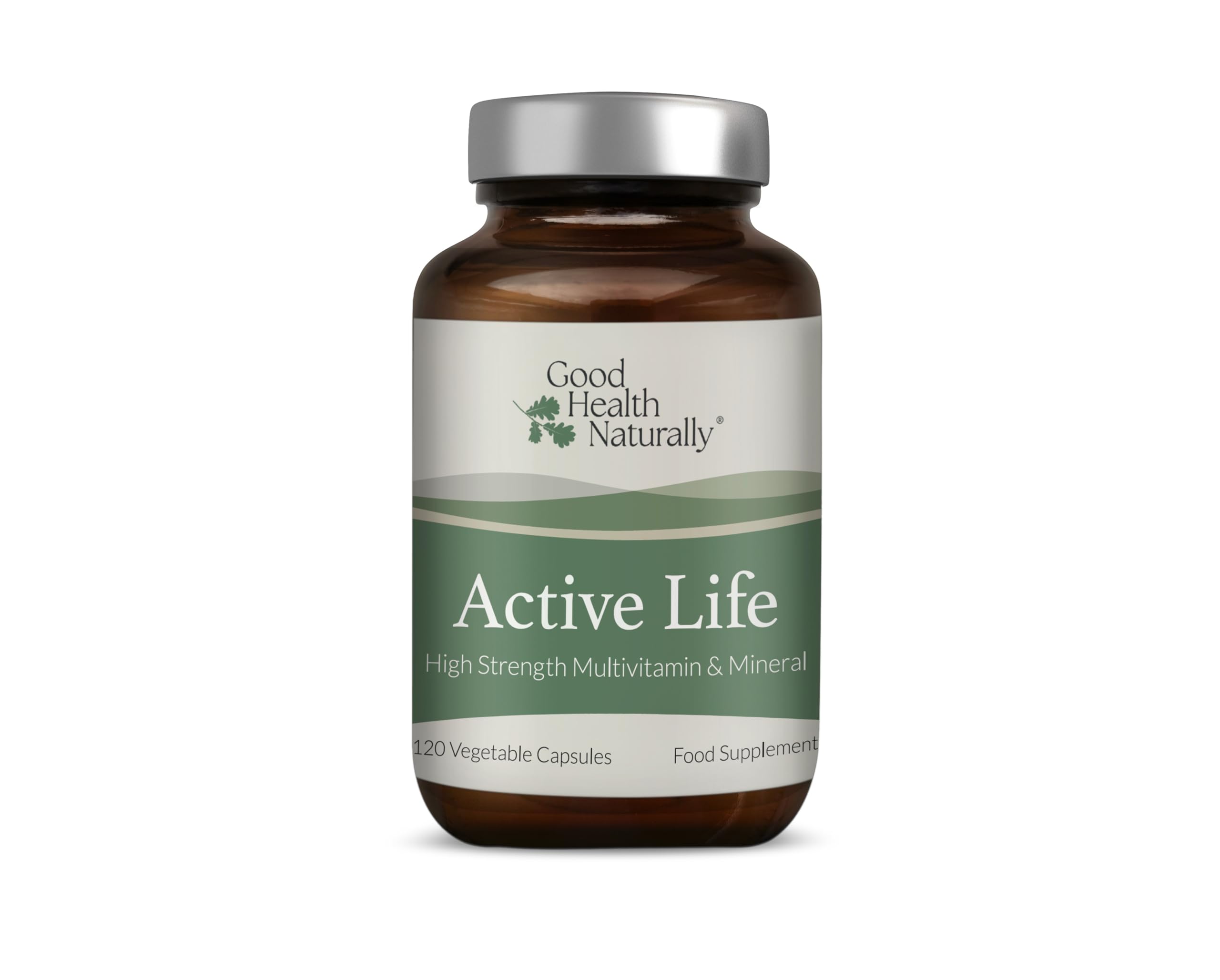 Active Life Capsules - Multivitamin Supplement for Kids and Adults | 180 Vegan Tablets - Good Health Naturally