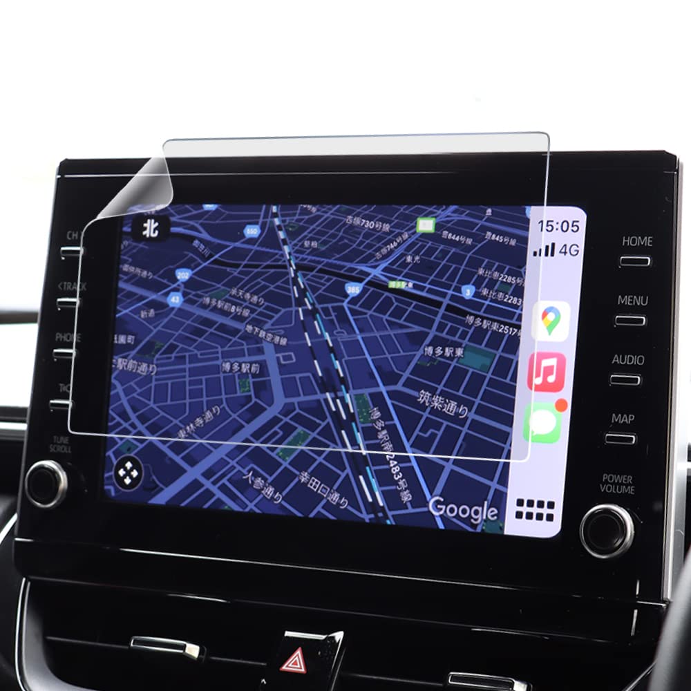 ベルモンド カローラクロス RAV4 ｜PETフィルム｜超透明＆低反射タイプ｜ナビ フィルム 9インチ ディスプレイオーディオ 【 カーナビ守る君 】日本製 指紋防止 ARフィルム 保護フィルム カーナビ アクセサリー TOYOTA COROLLA CROSS BELLEMOND B0895商品画像