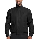 PUREPEAR Men's Military Jackets Lightweight Multi Pockets Magnetic Buckle Jacket Spring Outdoor Coats