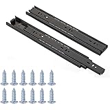 Zengest Full Extension Less Noise Ball Bearing Drawer Slides, 10 Inches, 1-Pair