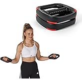 Les Mills SMARTBAR Dual Purpose Ergonomic Weight Plates | Fits with SMARTBAR Barbell (Sold Separately), Comfort Grip, Doubles as Hand Weight, Home Gym, Full Body Workouts