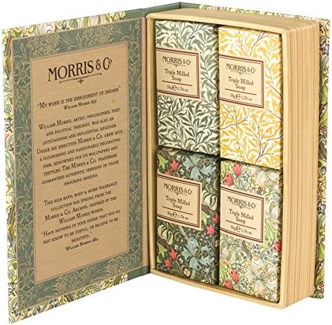 Heathcote & Ivory Morris & Co Golden Lily Guest Soap Set 200g