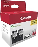 Canon PG-540L (2 x Black) High Yield Genuine Ink Cartridges Twin Pack view 2