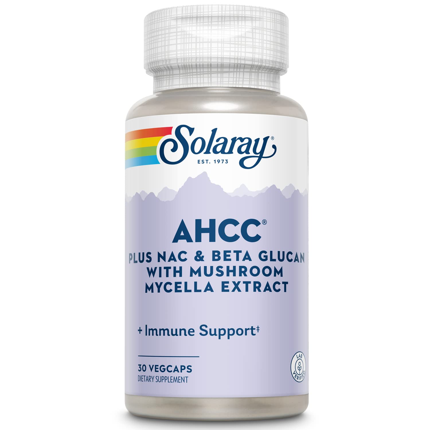 AHCC Plus NAC & Beta Glucan With Mushroom Mycella Extract
