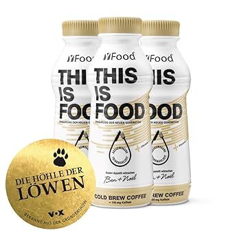 YFood Kaffee | Laktose- und glutenfreier Nahrungsersatz | 33g Protein, 26 Vitamine und Mineralstoffe | Leckere Astronautennah