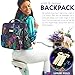 Diaper Bag Backpack - Nappy Baby Changing Diaper Bag Organizer - Waterproof Baby Backpack for Women - Baby Shower Gifts - Diaper Tote Maternity Bag (Black)