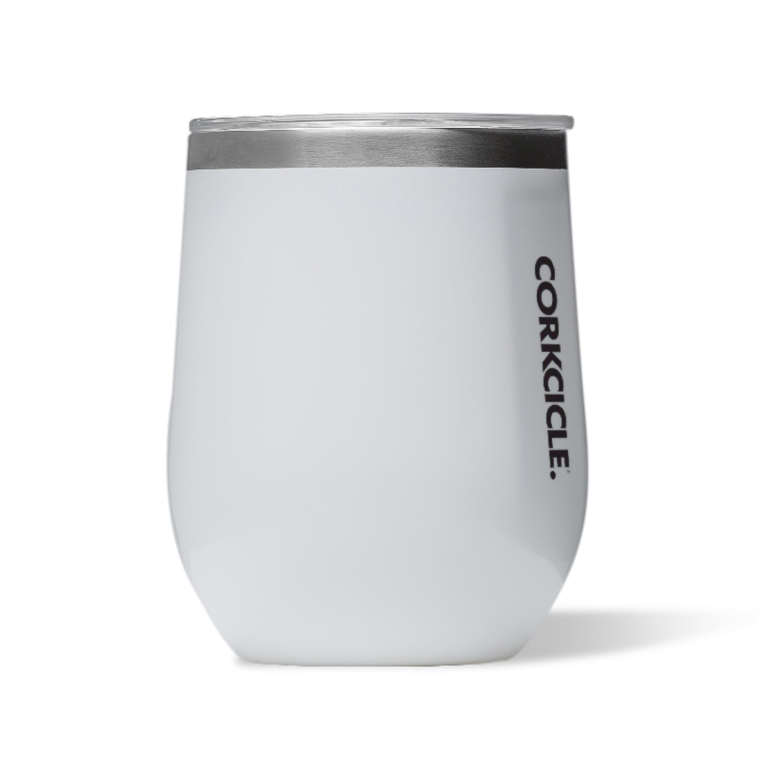 Corkcicle Origins Stemless Cup - Triple Insulated Stainless Steel Travel Wine Cup Tumbler for Coffee, Wine, Champagne, and Cocktails - Leakproof, Reusable, BPA-Free, Dishwasher Safe - 355ml/12oz