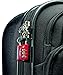 Samsonite Luggage 3 Dial Travel Sentry Cable Lock, Red Pepper, One Size