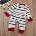 BabiBeauty Newborn Baby Girl Christmas Bodysuit Jumpsuit Playsuit Pajama Baby Boys Pants Set Outfit (12-18 months, X-mas style)