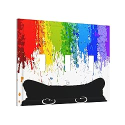 Tewujay Decorative Light Switch Covers 3 Toggle