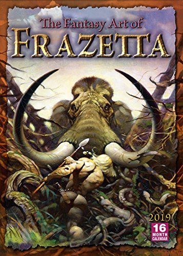 The Fantasy Art of Frazetta 2019 Wall Calendar