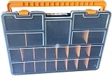 Saturnia Art Plast 3600 Tool Box Plastic Polypropylene Polystyrene Black Yellow view 7
