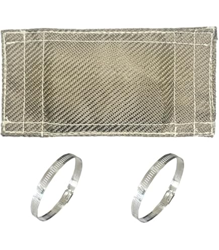 X AUTOHAUX 1 Set Universal Motorcycle Heat Shield Kit