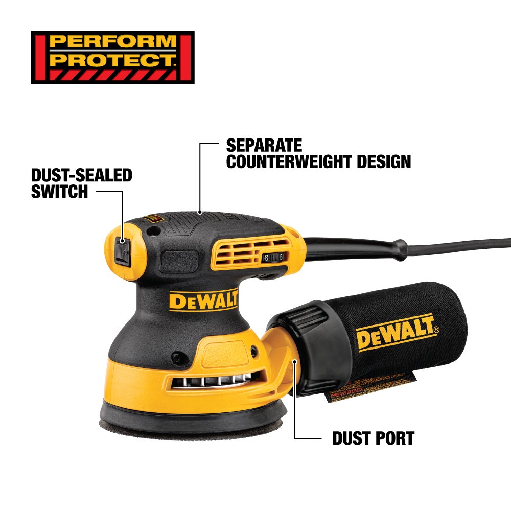 DEWALT DWE6423K Random Orbital Sanders product image 2