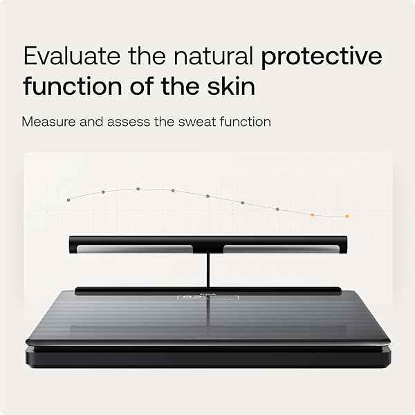 WITHINGS BODY SCAN – CONNECTED WIFI SCALE TO IMPROVE YOUR HEALTH, BIA PERSONAL SCALE, BODY COMPOSITION ANALYSIS, BODY FAT, MUSCLE MASS, WATER PERCENTAGE