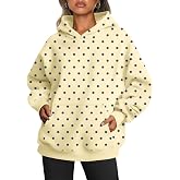 Trendy Queen Womens Hoodies Oversized Sweatshirt | Cozy Fleece Hoodie,Basic Pullover Sweatshirt,Large Kangaroo Pocket,Seamless Daily Outfit Match