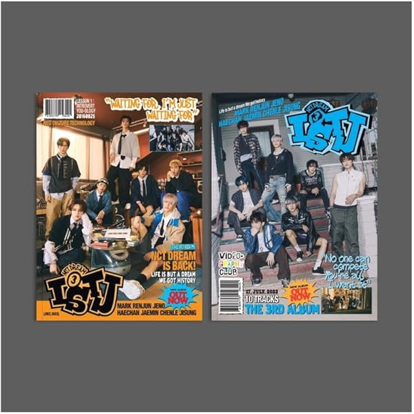 NCT DREAM [THE FIRST] 1st Single Album CD+36p Photobook+Photocard+