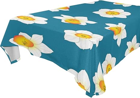 Amazon Fohoo テーブルクロス 布製 厚手 おしゃれ 花柄 シンプル 食卓カバー 洗濯可 インテリア 150x150cm テーブルクロス オンライン通販