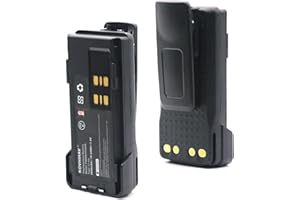SCESMIA 2-Pack 7.4V PMNN4409AR Two-Way Radio Battery Replacement for Motorola XPR7350 XPR7580 XPR7550 XPR3300 APX4000 APX1000 XPR3300 XPR3500 XPR7550 XPR7580 XPR7350 DP4400 PMNN4448 2600mAh