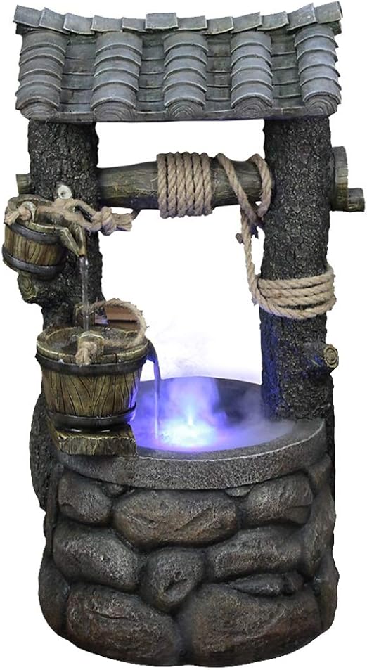 xiaokeai Fuentes Decorativas Interior y Exterior del Piso Fuente de