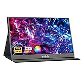 Bwanaz Portable Monitor 15.6'' FHD 1080P, USB-C