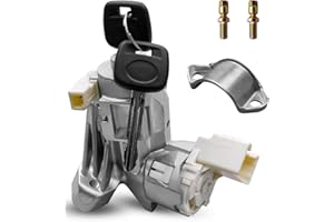 AUGREX Ignition Lock Cylinder Switch Assembly w/ 2 Keys Replace 45020-22-16 450202216, Fit for Toyota Camry Yaris Tacoma 2005