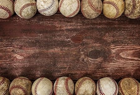 Amazon Ofilaレトロ野球backdrop 5 X 91センチスポーツゲームプレーヤー写真背景nostalgicパーティーイベントビデオ撮影 メジャーリーグ野球クラブ壁紙小道具 バックペーパー 背景布 通販