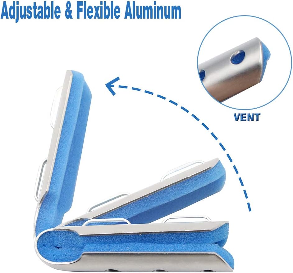 BRMDT Trigger Finger Splint, Aluminum Thumb Splint Finger Support for Promote The Rehabilitation of Finger Fracture Fingers/Bent Finger, Finger Splints for Straightening (Mixed): Health & Personal Care