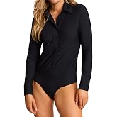 commando Women's Classic Button Down Thong Bodysuit