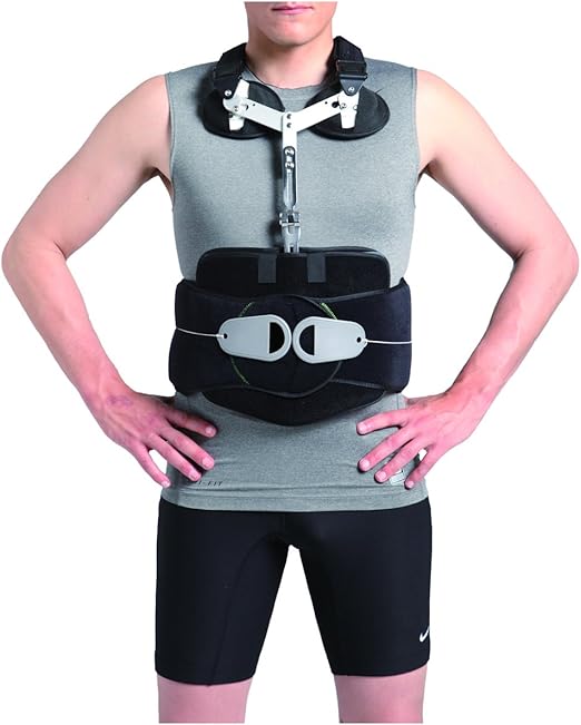Orthomen TLSO Back Brace Thoracic Lumbo Sacral Orthosis Support Scoliosis Brace
