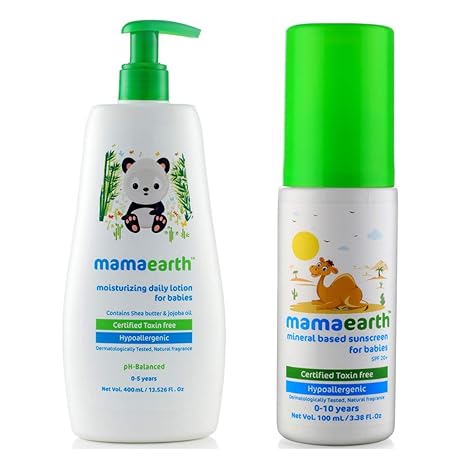 mamaearth sunscreen lotion for baby