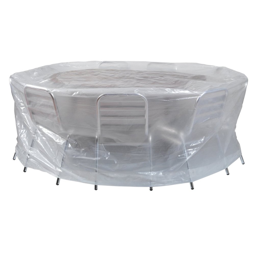 Ribiland 07352 Round Table/Chair Cover Transparent