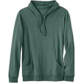 Fair Indigo Unisex Organic All-cotton Pullover Hoodie