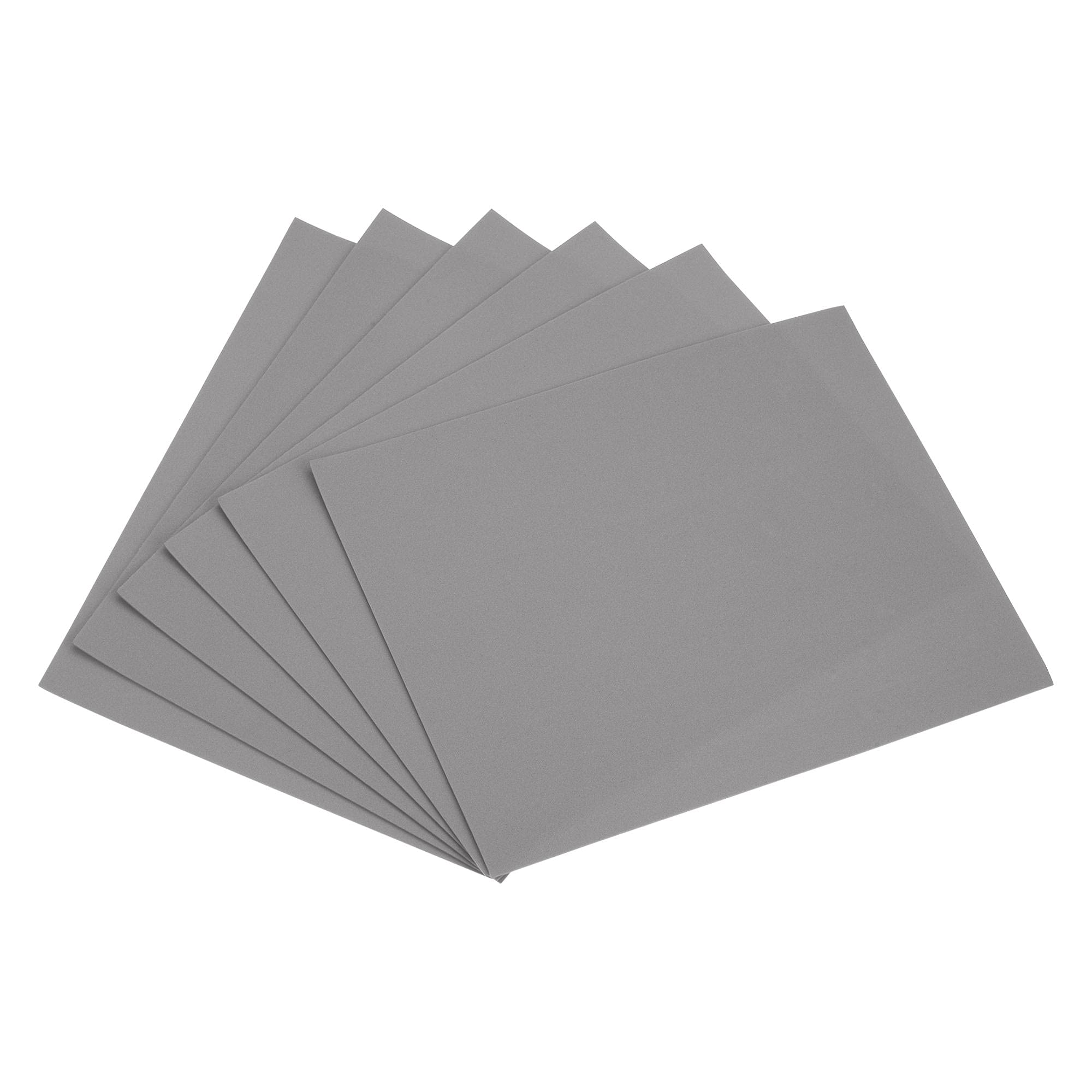 Photo 1 of uxcell Dark Grey EVA Foam Sheets 11 x 8 inch 1.7mm Thickness for Crafts DIY Projects,