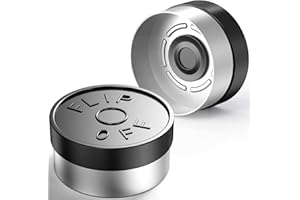 Biocomma 100pcs 13mm Aluminum Caps (Black)