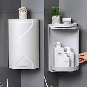 ZTCP Cuarto de baño Estante de Esquina Inodoro de Cocina Estante