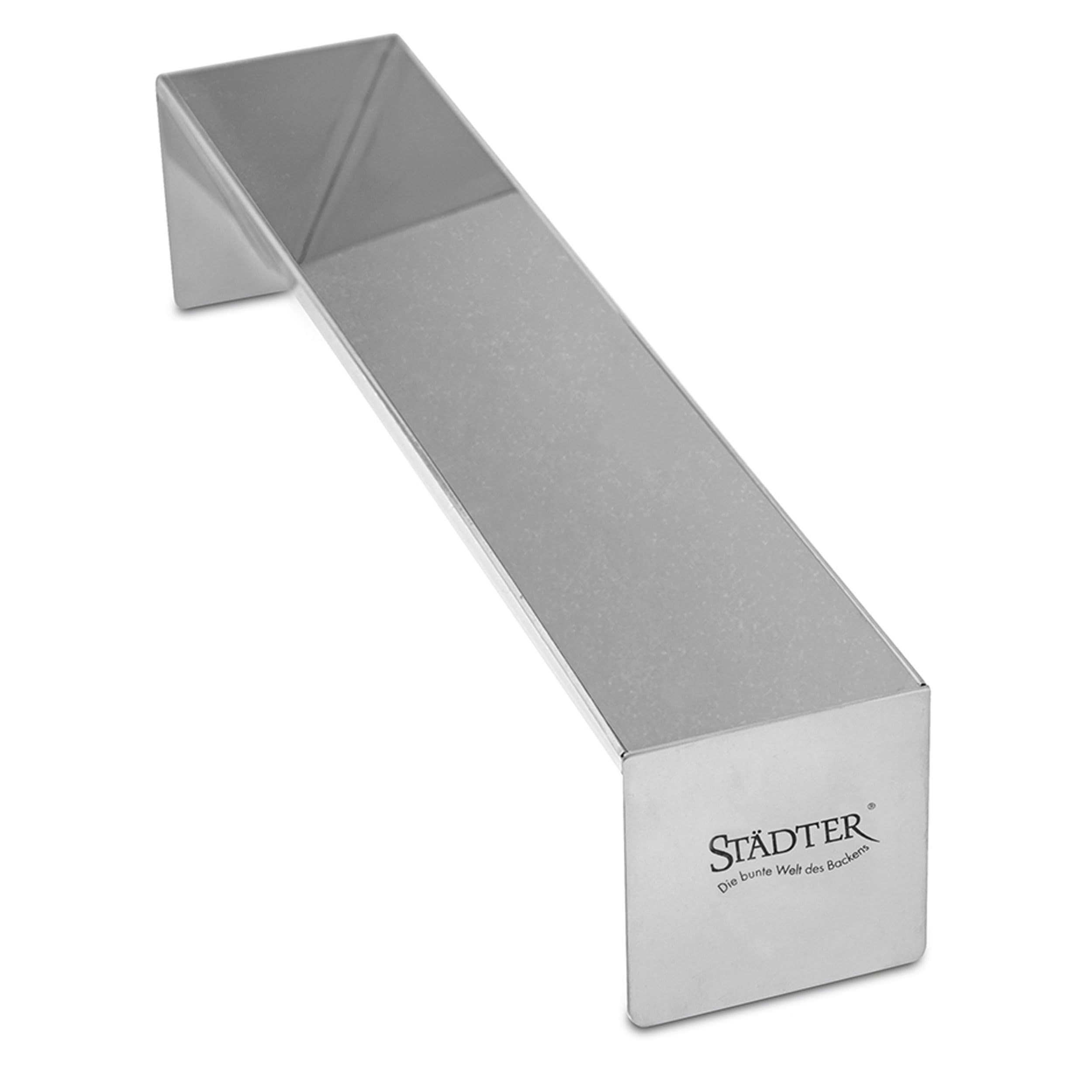Staedter Triangle Pastry and Terrine Mould, Silver