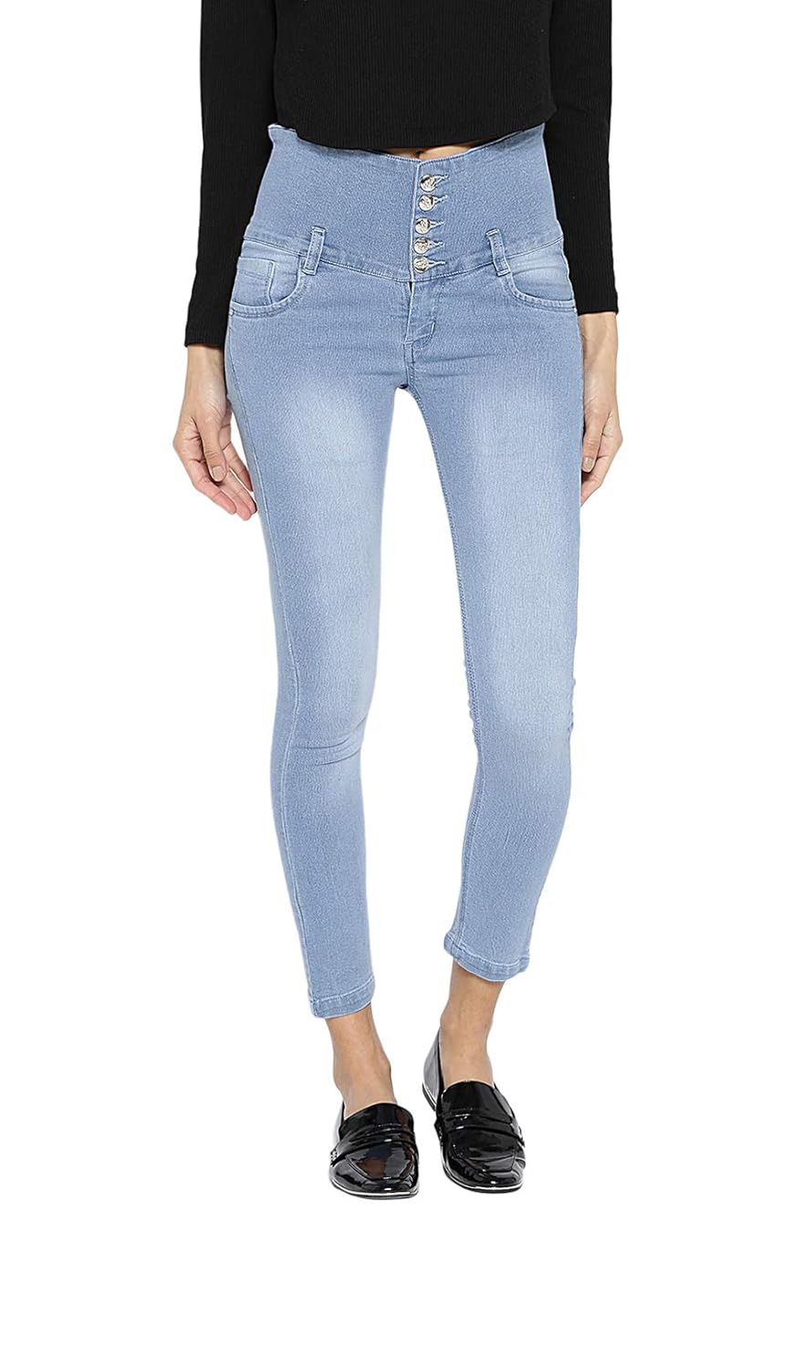 purple feather jeans