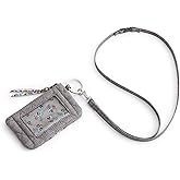 Vera Bradley womens Premium Cotton Zip Id Breakaway Lanyard