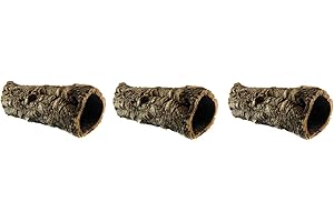 (3 Pack) Zoo Med Natural Cork Bark Round, Small