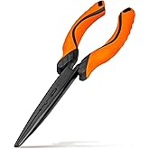 pullther fishing Fishing Pliers,Carbon Steel with Corrosion Resistant Coated Fishing Tools,Multitool for Saltwater