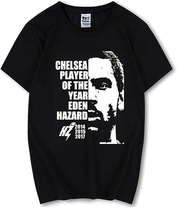 Amazon Qiaomi Eden Hazard N Golo Kante Chelsea サッカー Tシャツ 夏服 メンズ レディース コットン 丸襟 半袖 通気 吸汗 人気 ファッション おしゃれ 綿製 シャツ 男女兼用 春夏秋冬 Tシャツ カットソー 通販