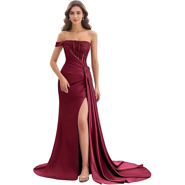 Vino Largos Vestidos Rojos Accesorios Para Vestido Vino Corto