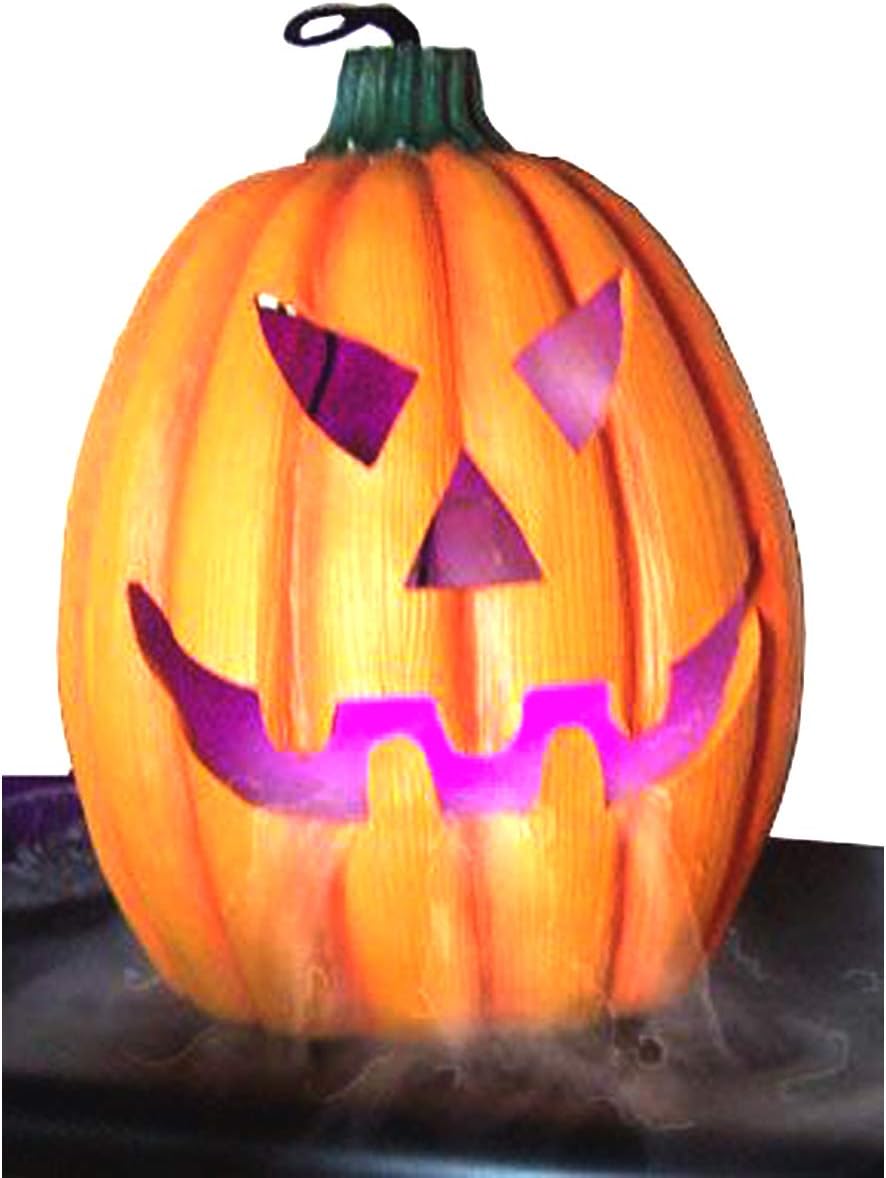 Akeydeco Halloween Party Mist Maker,Ultrasonic Water Pond Fountain Fogger 12 LED Red Yellow and Blue Light Flashes Aluminum Atomizer Air Humidifier for and Rockery Fish Tank Vase Birdbath Deco: Home & Kitchen