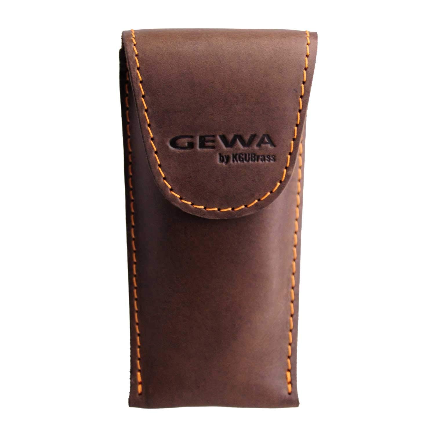 GEWA Mundstücktasche Crazy Horse Trompete braun